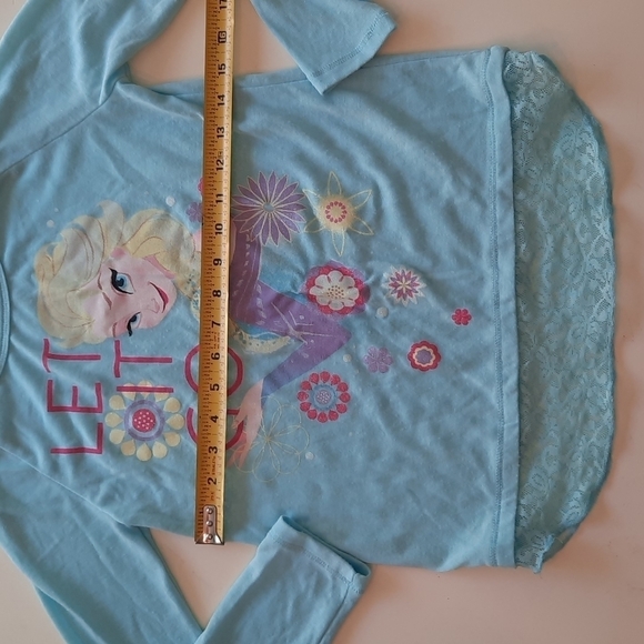 Disney Frozen long sleeve large Elsa Let it Go top - Picture 8 of 8